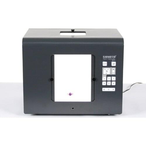 SANOTO LED Mini Photo Studio Photography Backdrop Dimmable Light Photo Box Softbox Jewelry Diamonds Shootting B430