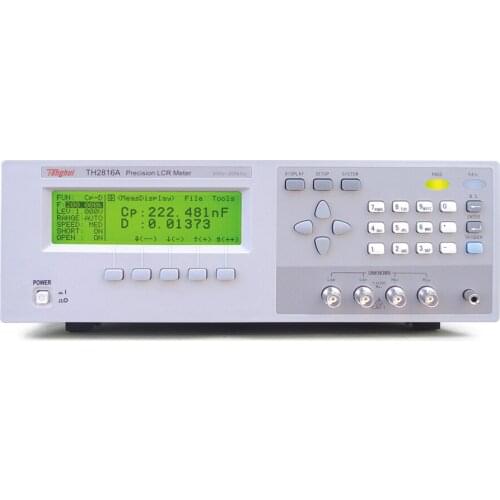 Tonghui TH2816A Digital Precision High Frequency Electric Bridge Inductance Resistance Capacitance Tester LCR Meter