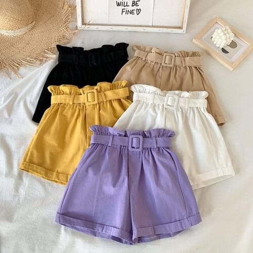 TOPPICK Women's High Waist Shorts