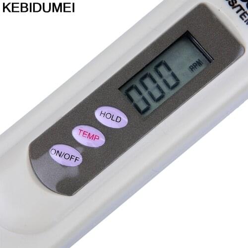 1pc Portable TDS Meter Pen TDS Tester Digital Water Meter Filter Measuring Water Quality Purity Tester 0-9990ppm
