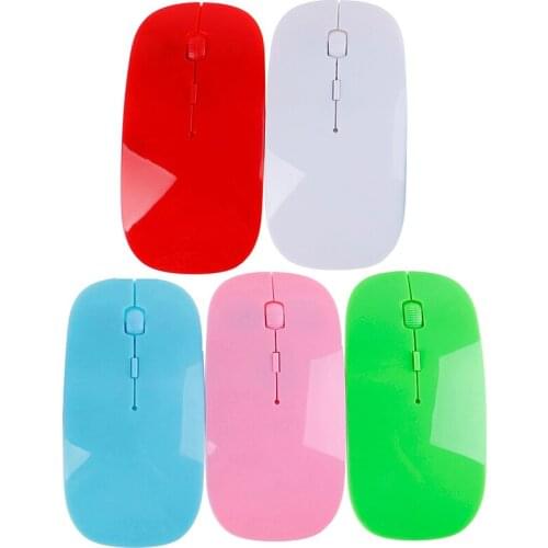 2.4G Optical Wireless Mouse USB Receiver Air Mouse Cordless Computer Mouse Mice For Laptop Notebook! Ultra Thin 1PCS Mouse