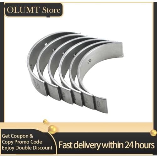 6Pcs Size 42mm~40mm Motorcycle Engine Parts Connecting Rod Bearing For YAMAHA XP500 T-MAX 530 XP530 5GJ-11656-00-00