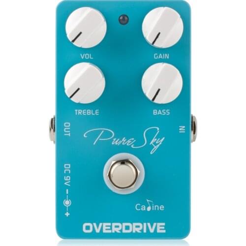 Caline CP-12 Pure Sky OD Guitar Pedal Pure and Clean Overdrive Guitar Effect Pedal Guitar Accessories