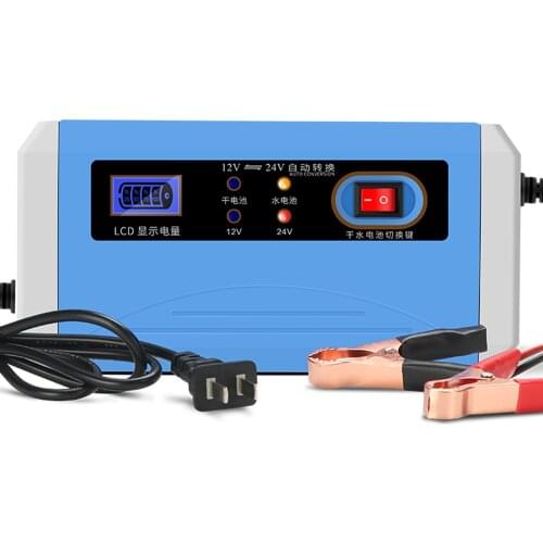 12-24V 20A-200A Car Power Charger Fully Automatic Battery Charger Multiple Intelligent Protection Car Battery Charger