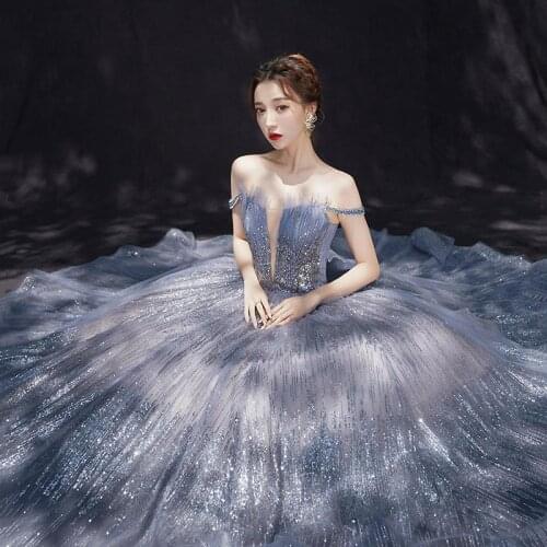 Bright Silk Tulle Strapless Evening Dresses Lace Dubai Celebrity Sweetheart Beads Long Prom Gowns A-line Formal Evening Party