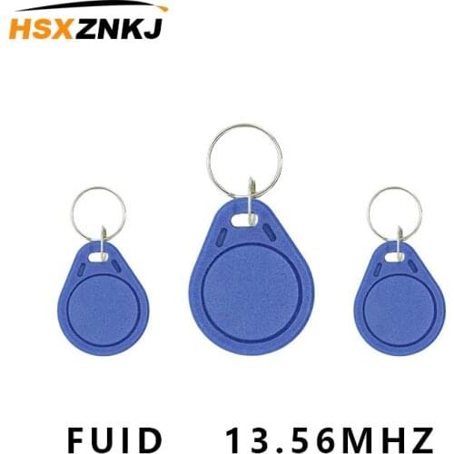 5/10/20pcs 13.56mhz Fuid Card Rfid Close Keychain Token Key Copy Clone Tag One-time Uid Changeable Block 0 Writable Keyfobs