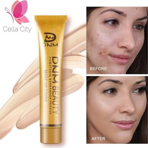 Cella City 14 Color face concealer cream 30g Primer Concealer Base Professional Face Makeup Foundation Contour cream