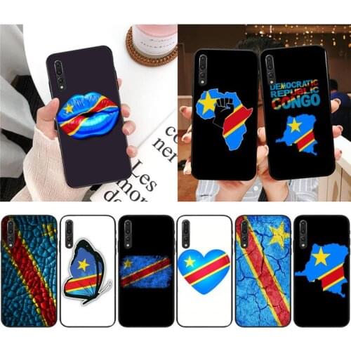 Zororong Congo Flag Phone Case For Xiaomi 9 10 11 PRO LITE Redmi NOTE 7 8 9 A PRO K20 30 PRO