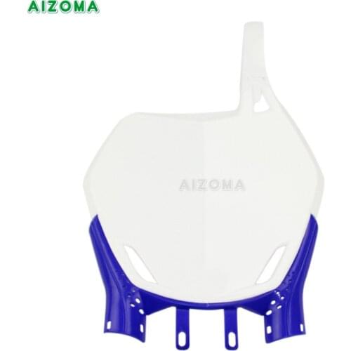 Dirt Pit Bike Front Number Plate Guard Motocross Universal For Kawasaki Suzuki Yamaha Honda CRF CRE KLX KLR DRZ WR YZ 85 250 450