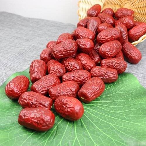 10pcs Artificial Food Fake Dried Jujube Kitchen Decoration Vegetables Party Shop DIY Photography Props Kids Toys