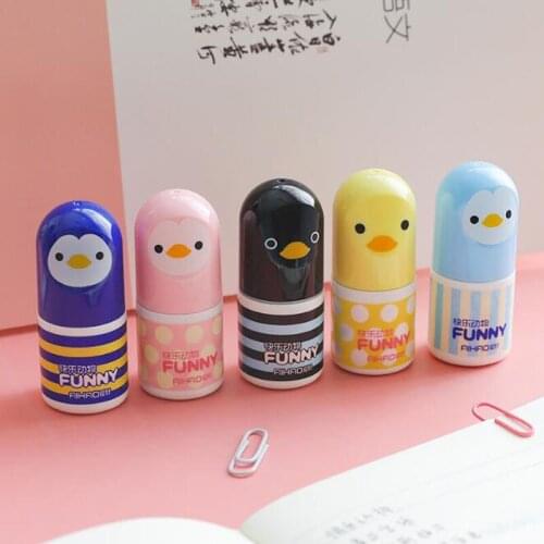 Kawaii Correction Tape Cute Chick Animal Correction Fluid Bullet Journal Accessories Korean Stationery Office School Supplies