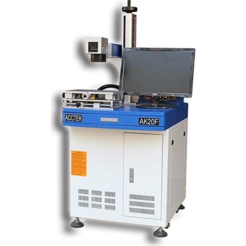 Jinan AccTek Fiber Marking Machinery AK20F with Great Precision