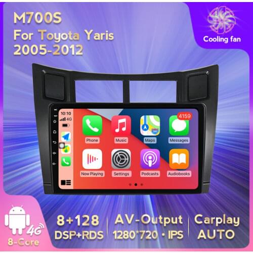 MEKEDE Android 10 Car RADIO For Toyota-y Yaris 2005-2012 9 Inch Car Multimedia Player GPS Navigation BT NO 2din DVD