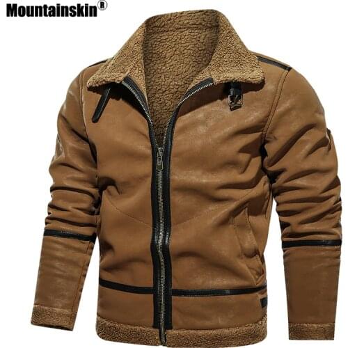 Мужские замшевые куртки Mountainskin China At AliExpress