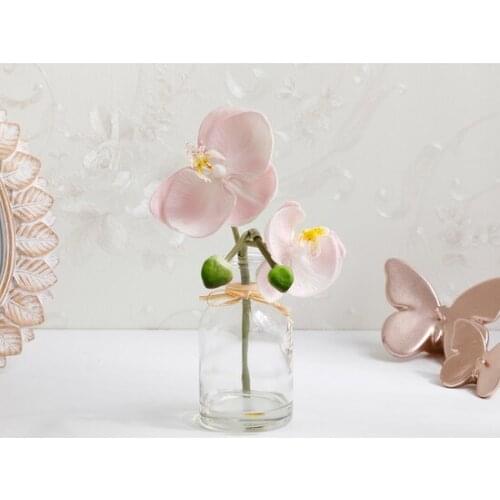 Alya Soft Plastic artificial flower 5,2x5,2x21cm Light Pink decoration artificial flower искусственный цветок