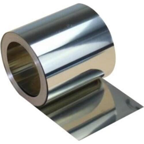 Newest Stainless Steel Sheet Silver 304 Stainless Steel Fine Plate Sheet Foil 0.1-0.8mm*100mm*1000mm For Precision Machinery