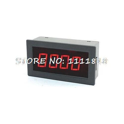 Panel Mounted Gauge Red Display 0-9999 Digital Frequency Meter AC/DC 8-24V