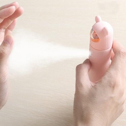 Mini Handheld Hydrating Beauty Device USB Cool Mist Facial Steamer Humidifier hot sales 2020