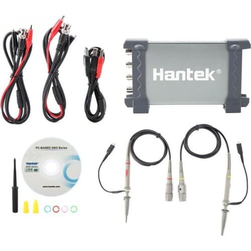 Practical 6104BC 4 Channel 1GSa/s 100Mhz Bandwidth Hantek PC Based USB Digital Storage Oscilloscope Generator