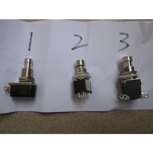 Retail spst dpdt soft touch momentary switch for guitar etc