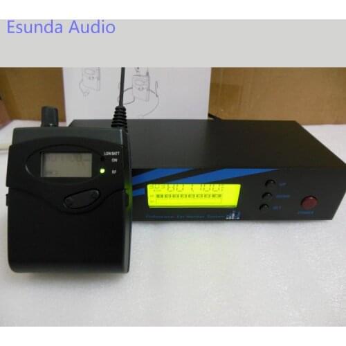 IEM500 Monitoring System Wireless in ear Monitor Professional for Stage Performance 40 Ch adjustable UHF 100 Meters Long Range