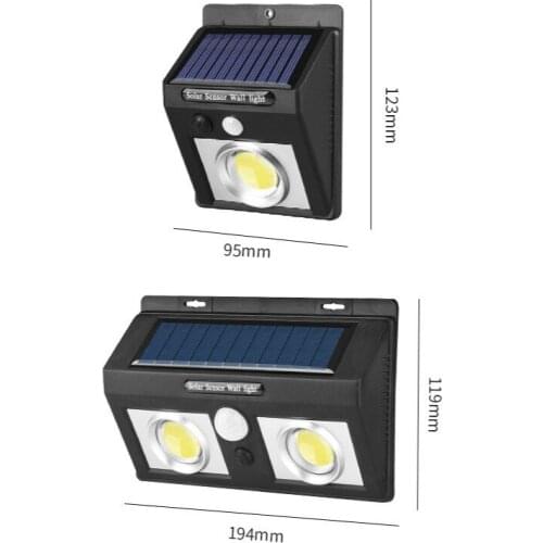 Solar Wall Lights Human Body Induction Garden Lights Outdoor Garden Villa Home Solar Lights Camping Lights