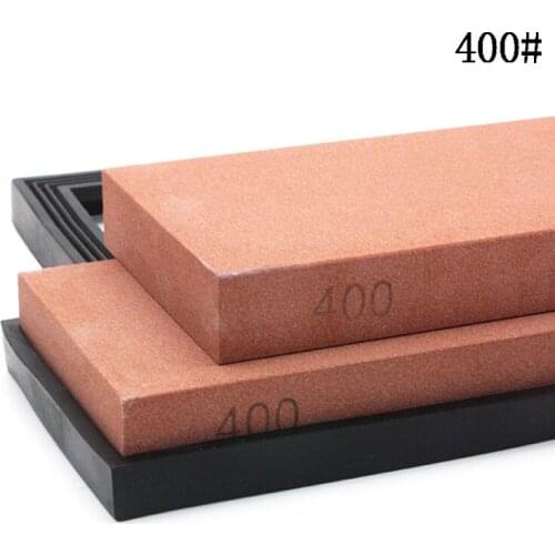 NHM Kitchen knife sharpener 400 grit corundum single side whetstone oil stone honing stones kitchen tools