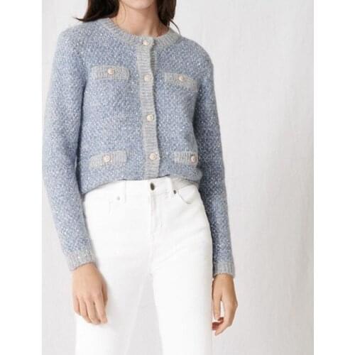 2020 fall 2020 women cardigan crop top turtleneck turtleneck women