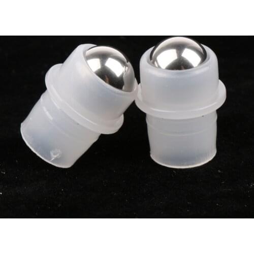 30 Pieces Stainless Steel Roller Ball Tops For Essential Oils Bottles Roller Ball Tops for Essential Oil Refillable Bottles