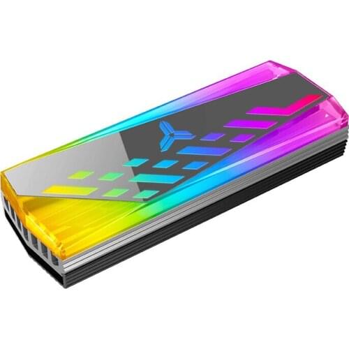 JONSBO M.2 SSD Aluminium Hard Disk Cooler Symphony Edition Supports 5V/3PIN Addressable RGB ARGB Radiator Heatsink