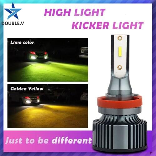 Car Led Lamp H1 H3 Lampada LED H4 3000K Lime color 6000K H7 Led H11 H1R2 9005 HB3 9006 HB4 Led Headlights 12V Bulb focos golf 7