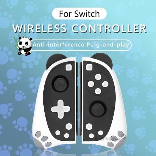 Wireless Gamepad for Nintendo Switch Cute Controller Bluetooth-compitible GameJoystick with 6-Axis Sensing &Dual Motor Vibration
