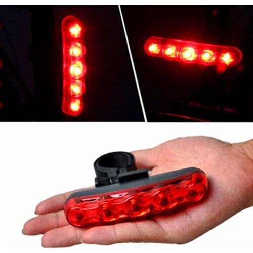Safe Flashlight for Bicycles Bike Light Rear Light Bicycle Lamp Light Mountain Bike LED Red Lamp with Mount Bicycle Accessories