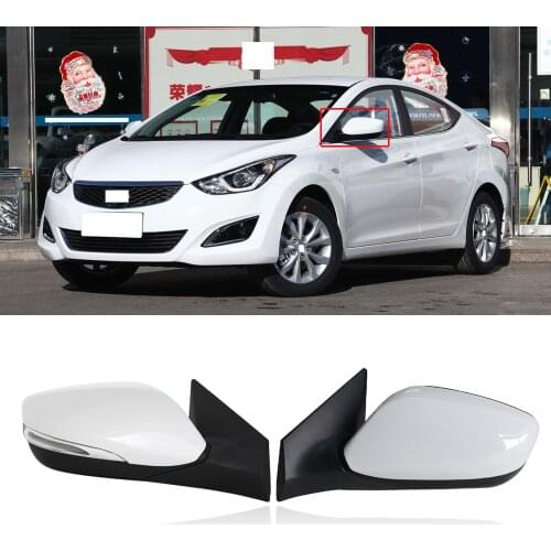 CAPQX 3/6/8Wire For Hyundai Elantra Avante 2012 2013 2014 2015 2016 Outside Rearview Mirror Side Rear View Mirror assembly