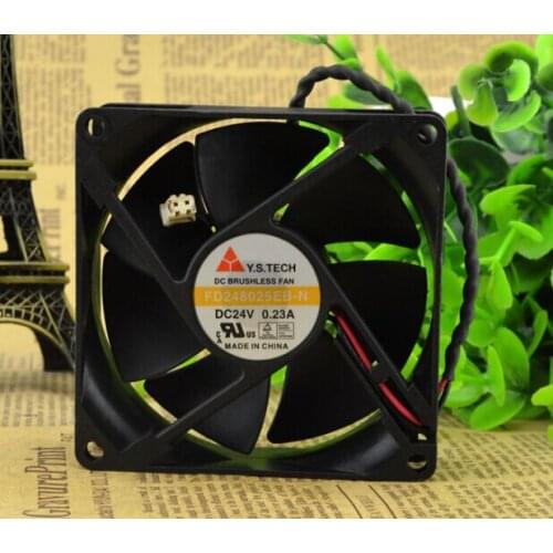 FD248025EB-N 24V 0.23A 8CM 2-wire bare wire