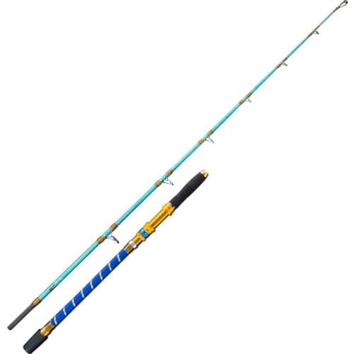 CY Boat Hook Boat Fishing Rod Deep-Sea highpower Iron Plate Rod Carbon Handmade Boat Pole 1.73 M/1.83 M/1.9 M Sea Fishing Rod