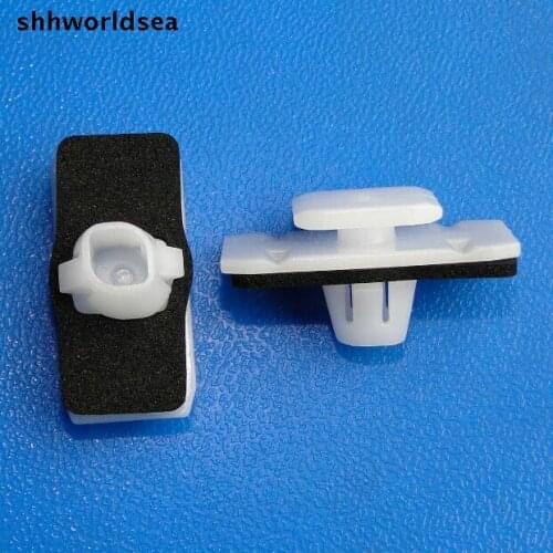 Shhworldsea automotive clips Side skirt door sill fence buckle for honda 75315-TP6-A01
