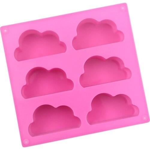 Cloud Shape Silicone Mold For Baking Mousse Cake Form Soap Mold Silicone Forms For Soap Jelly Mold Ice Cube Maker