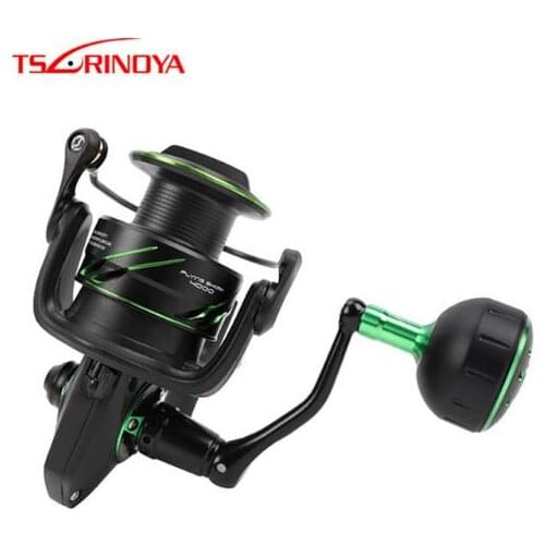 TSURINOYA FLYING SHARK4000 5000 6.2:1 Gear 11+1BB 12Kg Max Drag Full Metal Body Spinning Fishing Reel For Saltwater