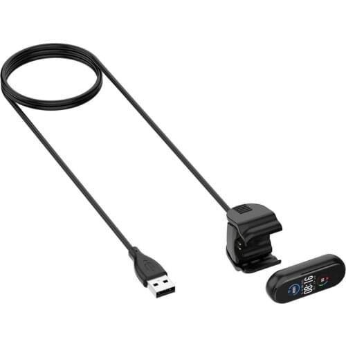 Charger Dock USB Charging Cable Cord 3.3ft For Xiaomi Mi Band 6 Portable USB Charging Dock Cable Earphone Fast Charger