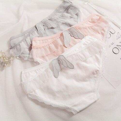 Womens Panties Lot Seamless Mesh Transparent Pink Thongs Lolita Panty Cute Underwear Lingerie Femme Briefs Lace Panti Thong New