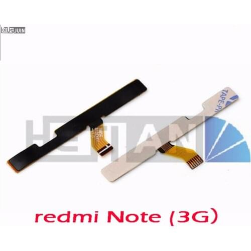 10PCS for Xiaomi Redmi Note 3G Side Power Volume Key ON/OFF Button Switch Flex Cable Ribbon Replacement Repair Spare Parts
