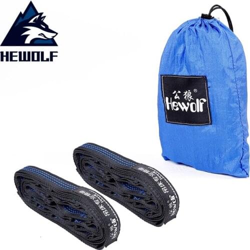 Hewolf Camping Accessories Hammock Bandage Parachute Special Hammock Bandage Adjustable Thickening Lengthening Portable Bandages