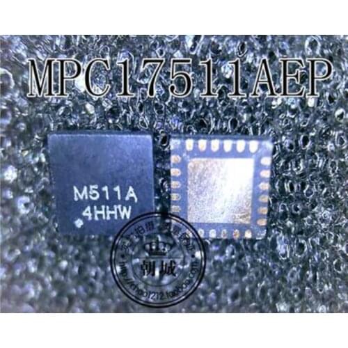 Free shipping 2PCS M511A MPC17511AEP MPC17511AEPR2 QFN