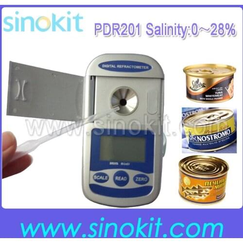 Fast Shipping Hand-held portable Salinity Food Digital Brix Refractometer - PDR201