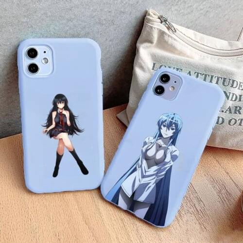 Akame ga kill Phone Case for iPhone 11 Pro Max XR XS X Soft Candy Cover for iPhone 6 6S 7 8 Plus Cases
