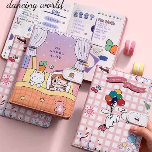Bullet School Office Kawaii Journal Stationery Agenda 2021 Planner Organizer Notebooks and Journals Cute Daily Planner Notebook