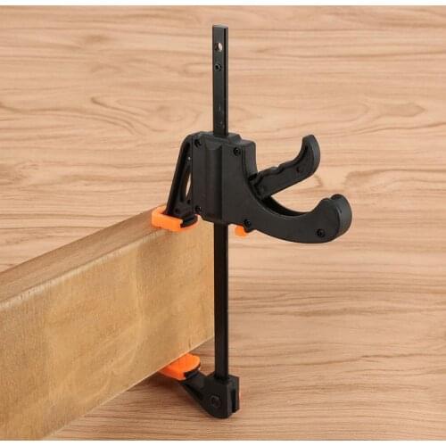 F Shape Quick Ratchet Release Speed Squeeze Wood Working Clip Spreader Tool DIY Clip Kit Woodworking Reverse Clamping