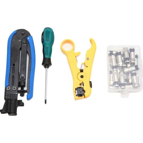 Wire Stripper Set Crimper Tool Stripper Hand Ferrule Crimp Plier