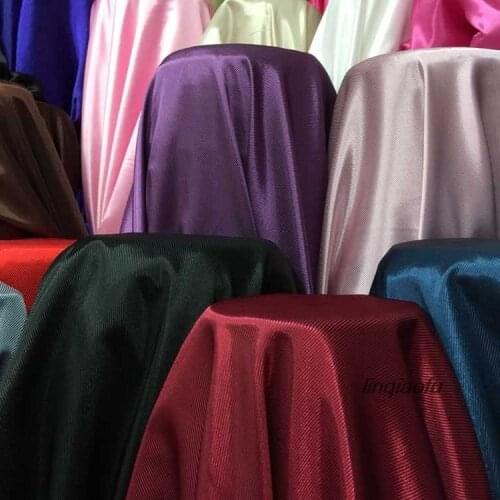 Textured mercerized satin fabric, satin lining decorative tie fabric